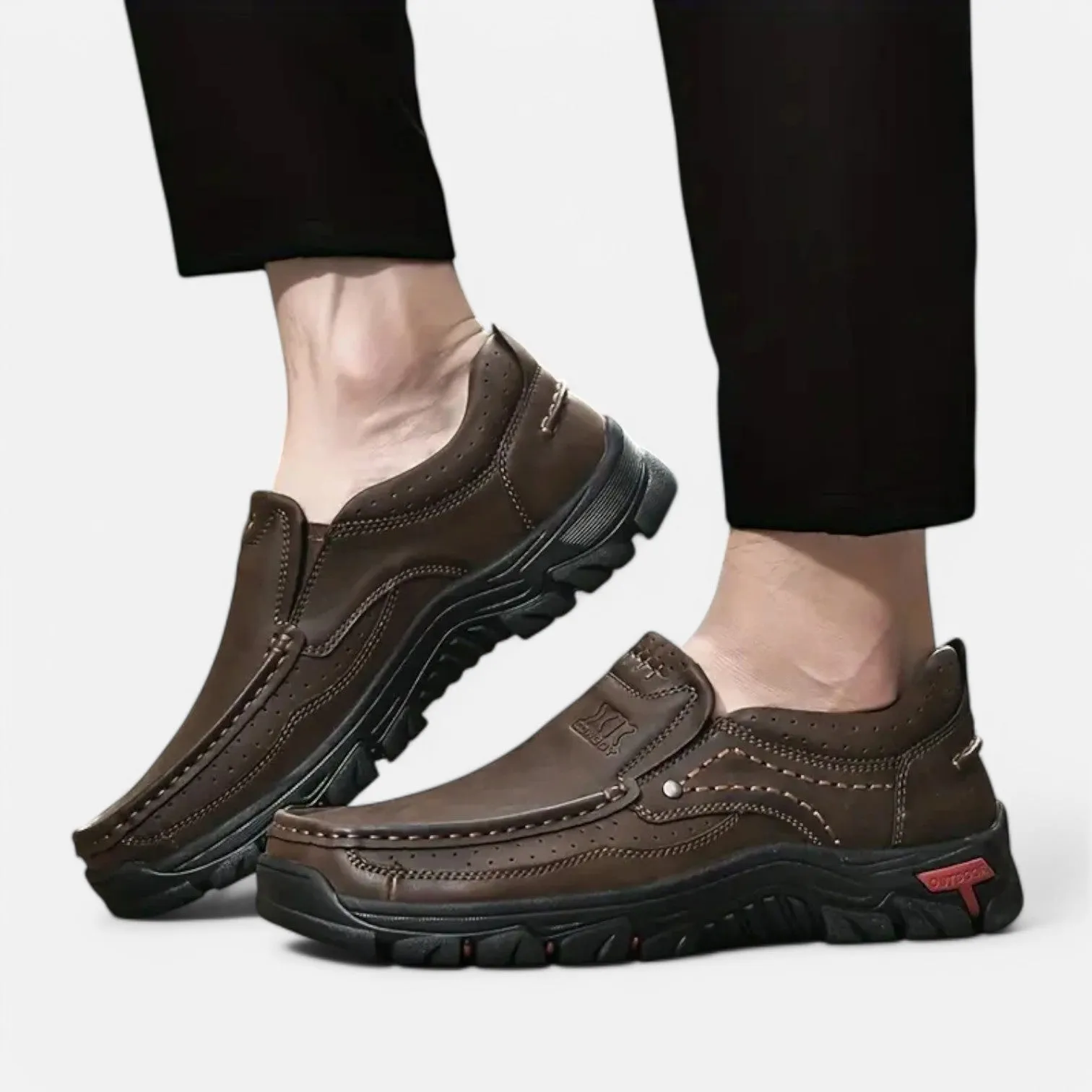Monacogents | Men's Handmade Leather Loafers – Slip-On, Non-Slip