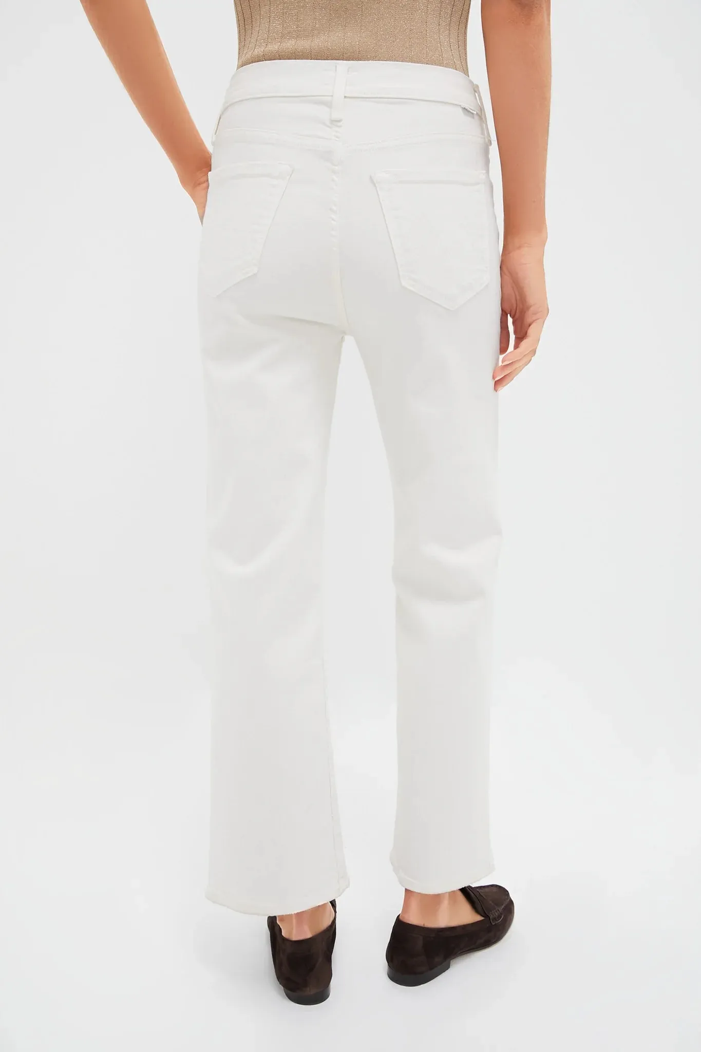 MOTHER DENIM THE RAMBLER ZIP ANKLE