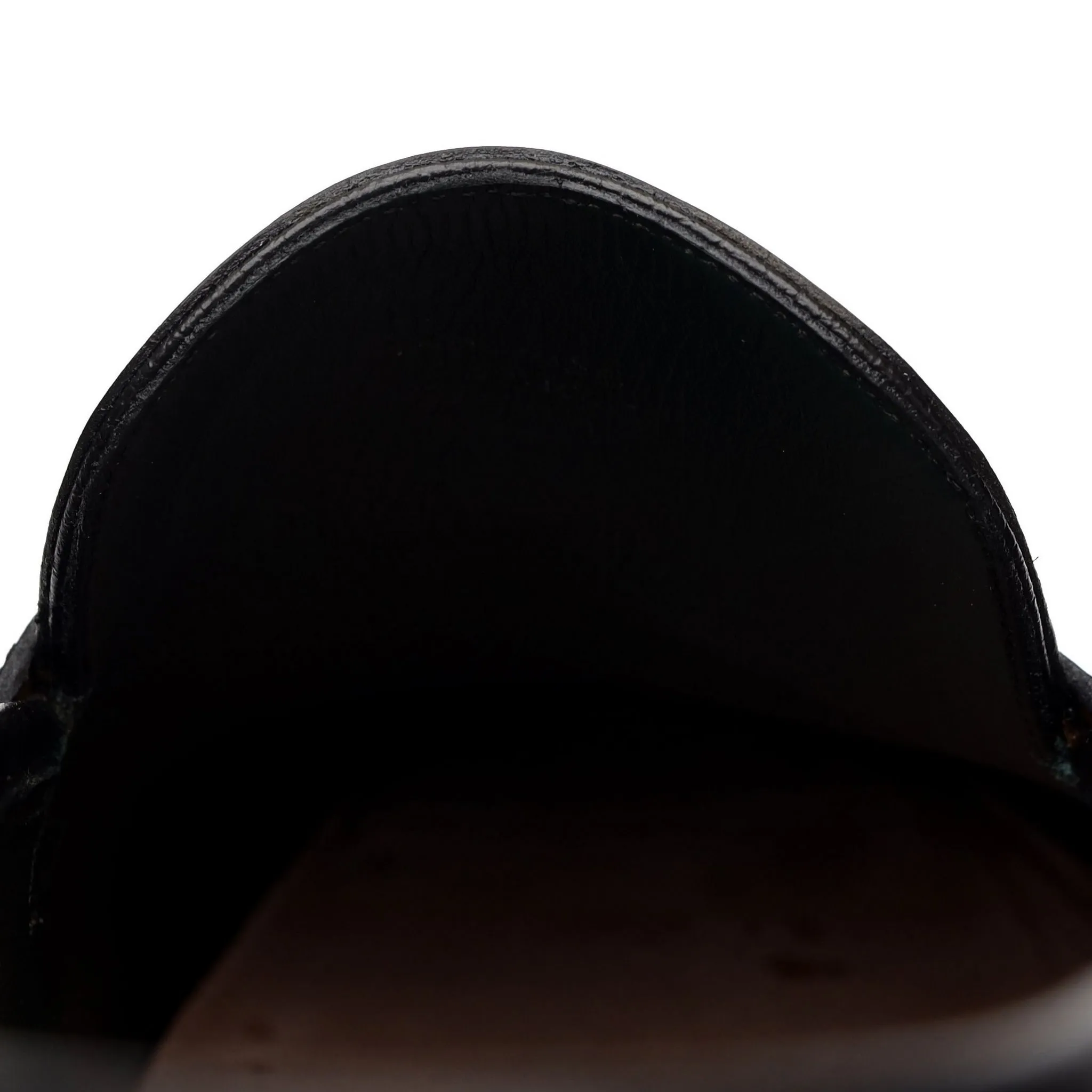 MTO 'Toulouse' Brown Patina Leather Loafers UK 10 G