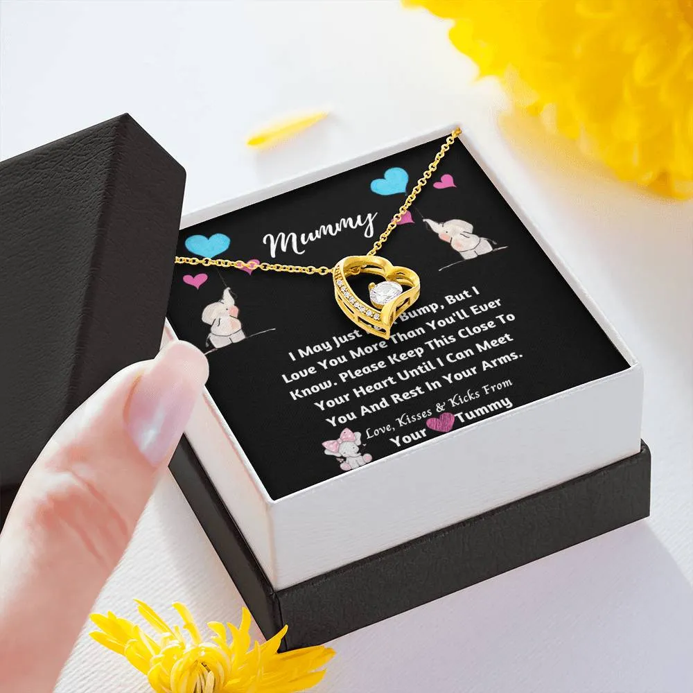 Mummy Heart  Necklace- Love From Your Tummy