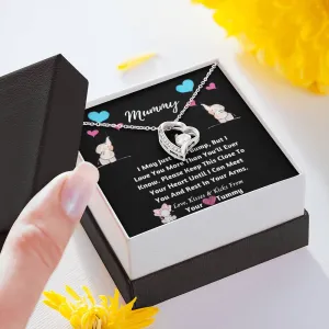 Mummy Heart  Necklace- Love From Your Tummy