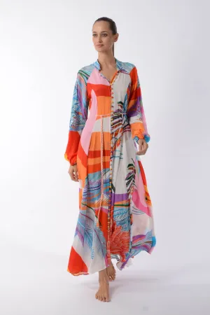 NEA DRESS - MEALY BIRD MAXI