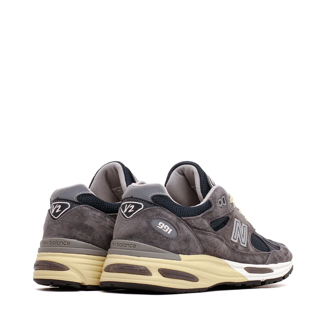 New Balance Unisex MADE in UK 991v2 Dark Gull Gray U991GG2