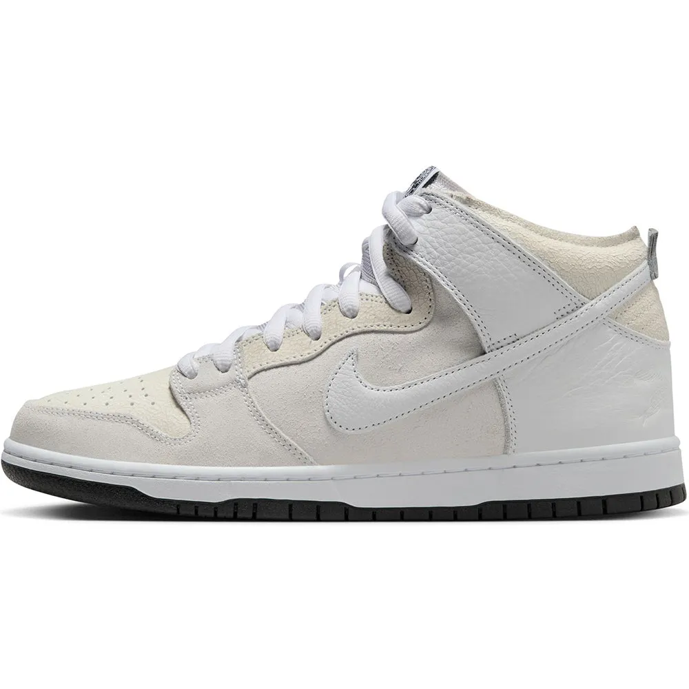 Nike SB x Antihero Dunk High Shoes White/White-Black
