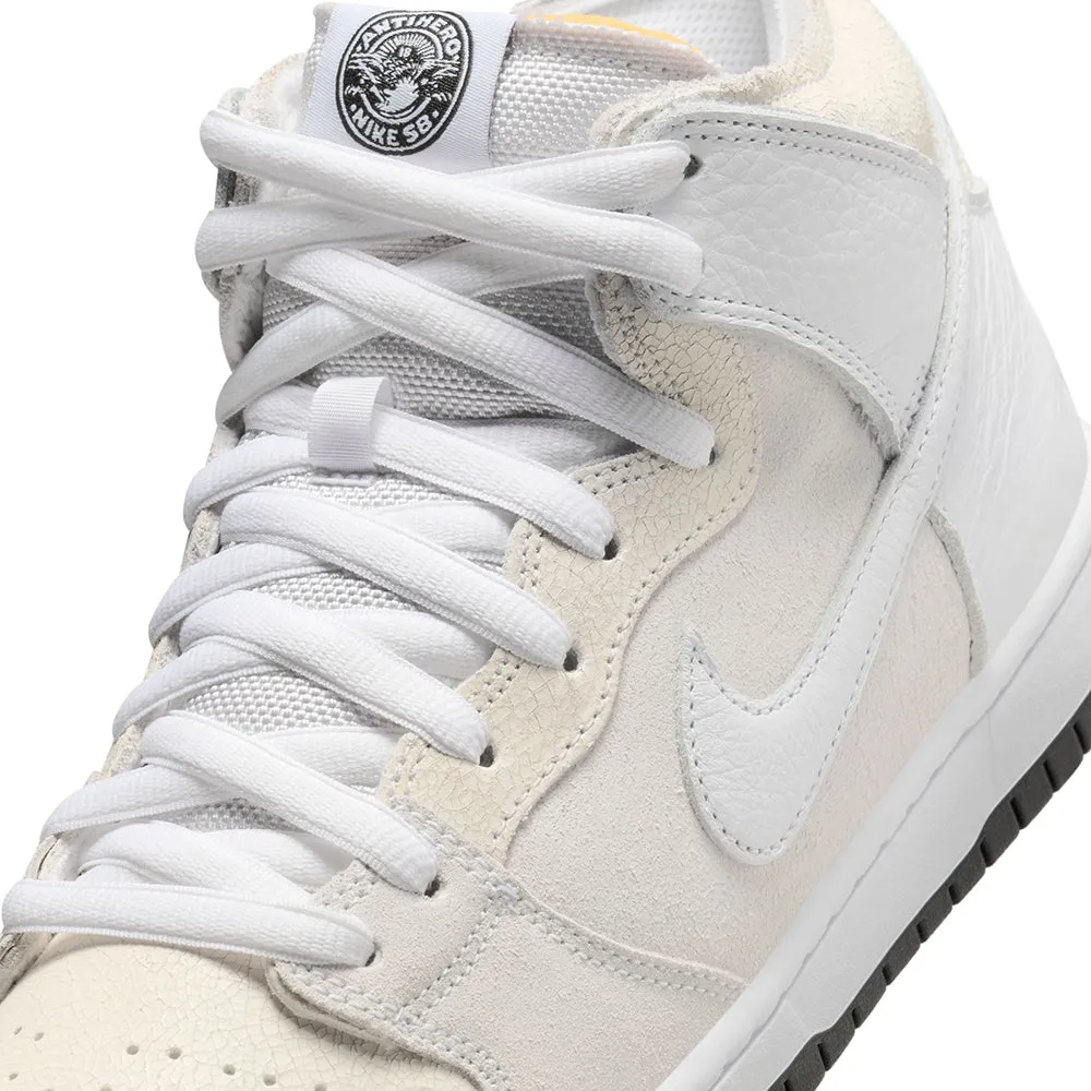 Nike SB x Antihero Dunk High Shoes White/White-Black