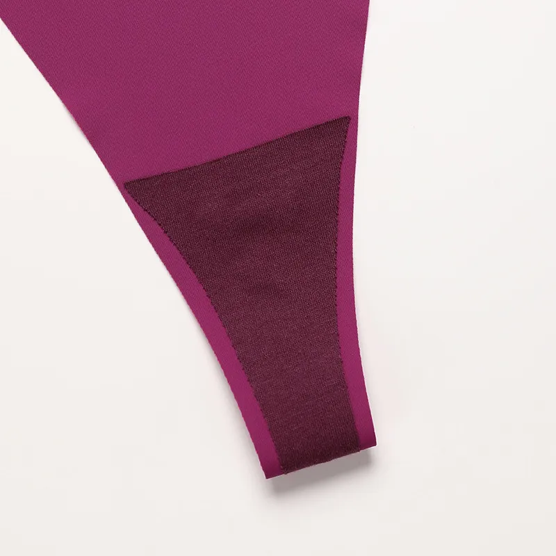 No Show High Cut Thong Panty