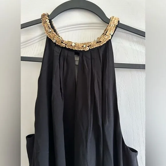 NWT Rebecca Taylor  Sequin Halter Gown size 8