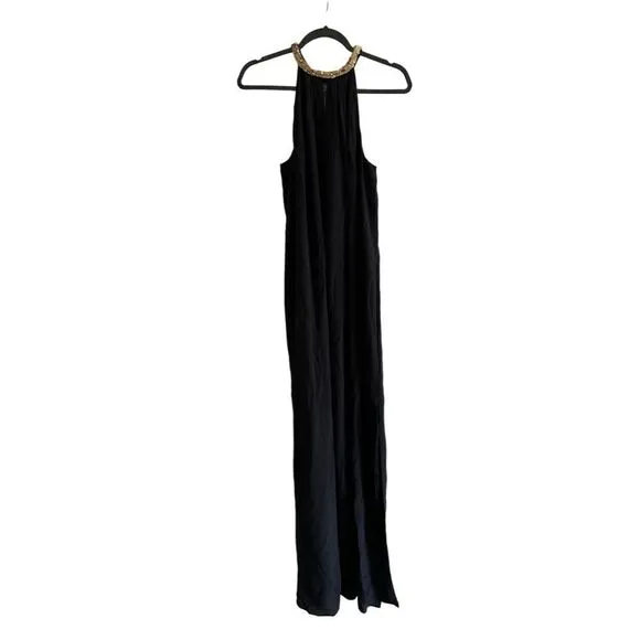NWT Rebecca Taylor  Sequin Halter Gown size 8