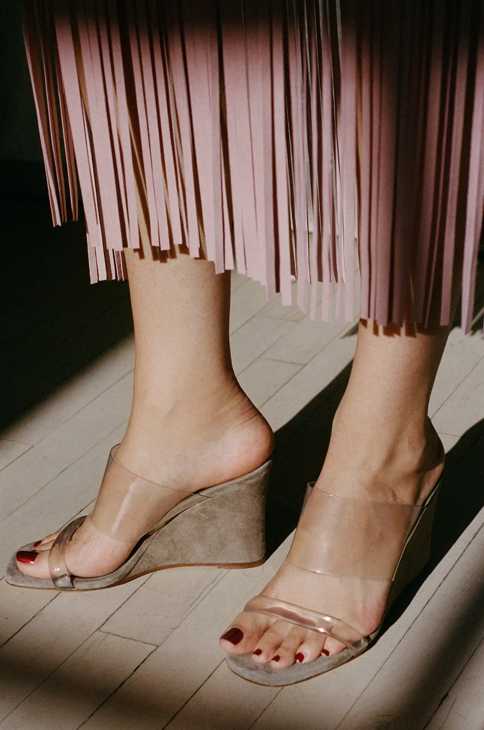 OLYMPIA WEDGE, ASH