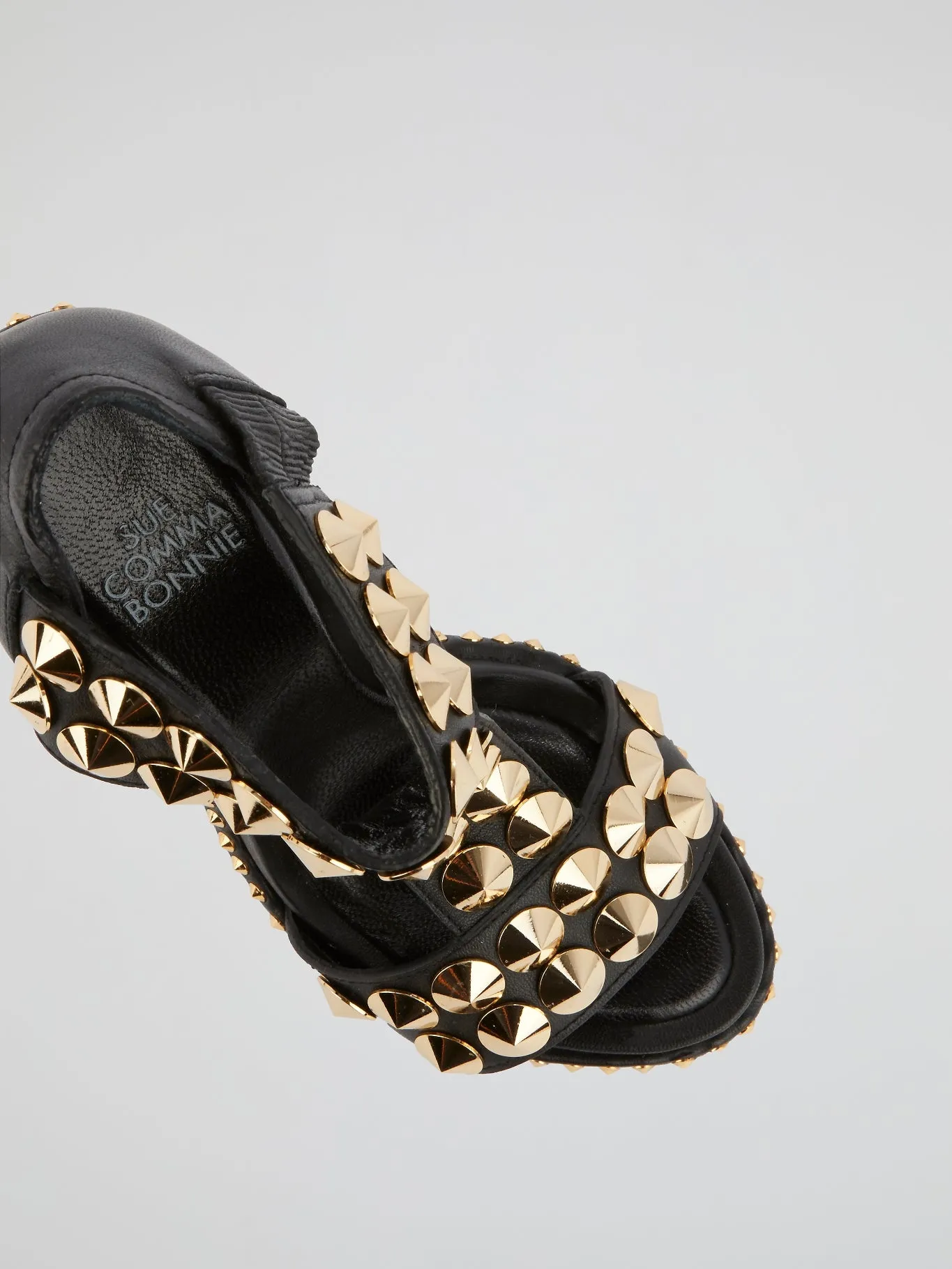 OX40411 Black Embellished Stilettos