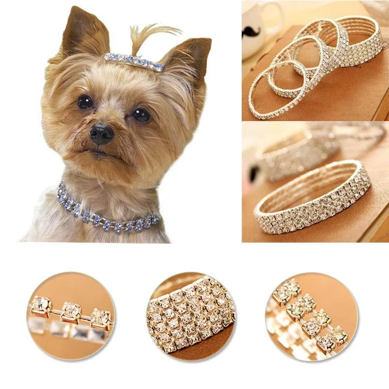 Pet Crystal Choker Collar. Stunning.
