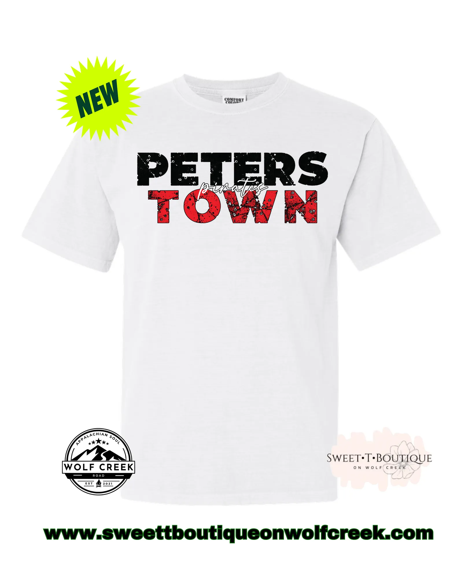 Peterstown Pirates Chalk Writing Sweet T