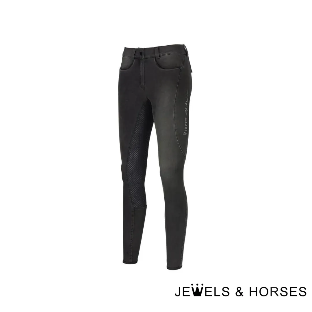 Pikeur Breeches -  Laure Full Seat Breeches- Denim Black