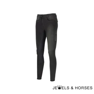 Pikeur Breeches -  Laure Full Seat Breeches- Denim Black