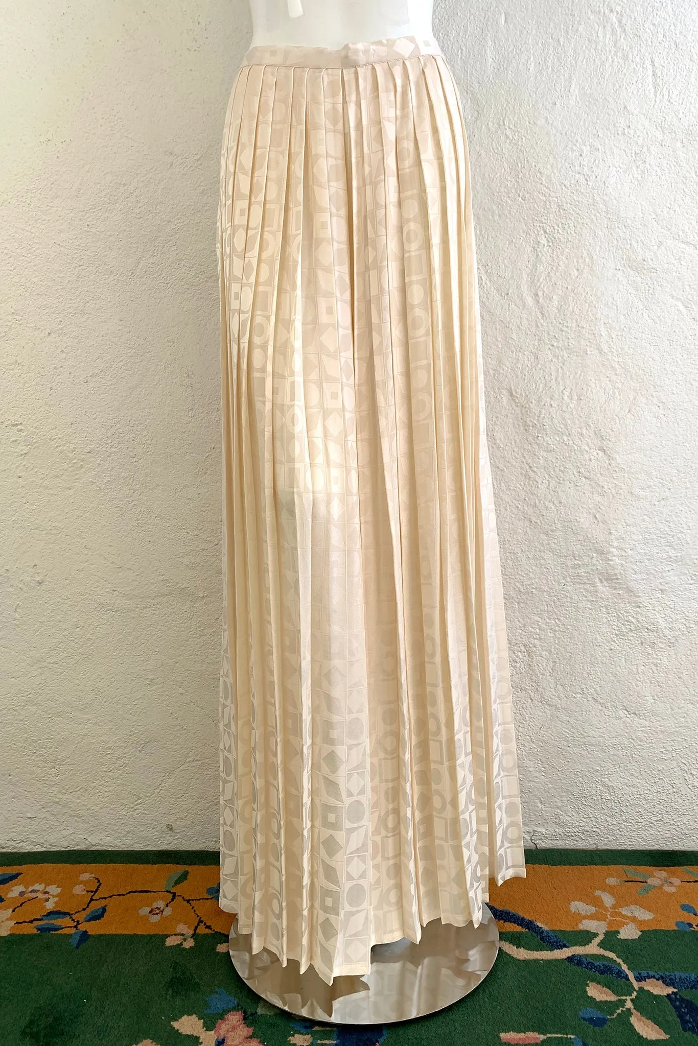 Pleated XO Palazzo Pant