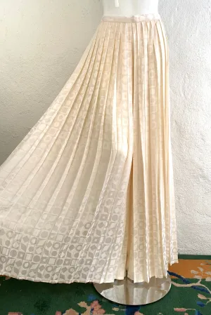 Pleated XO Palazzo Pant