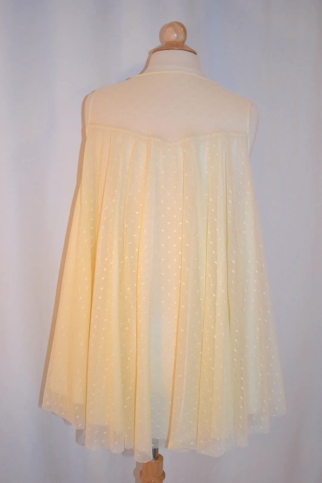 Point D'Esprit Overdress