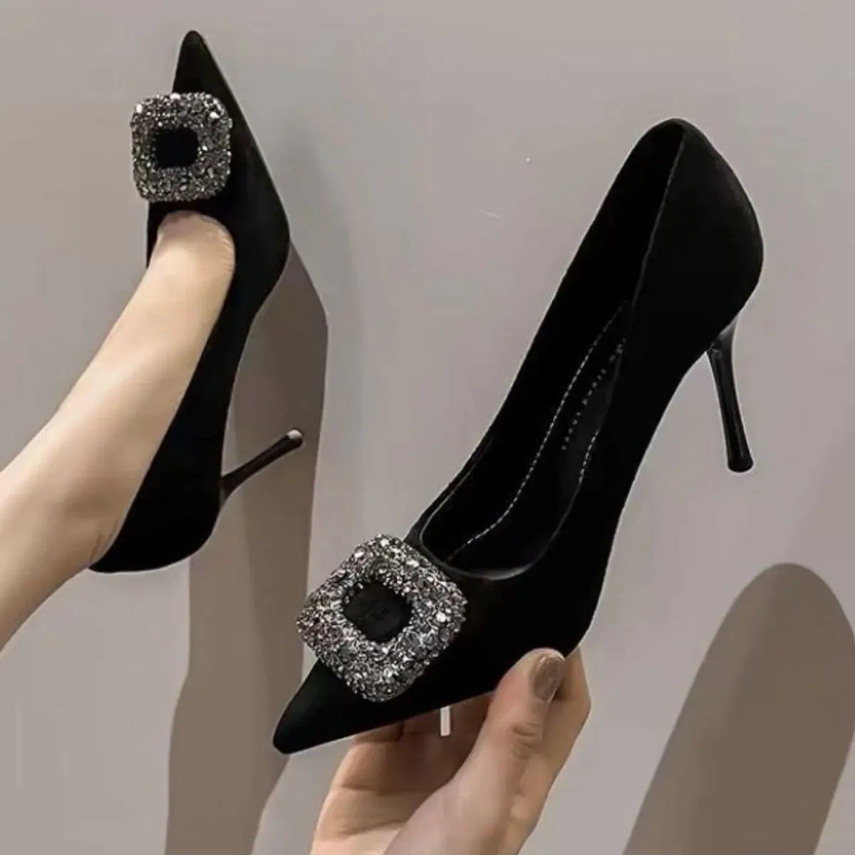 Point Toe Stiletto Pumps