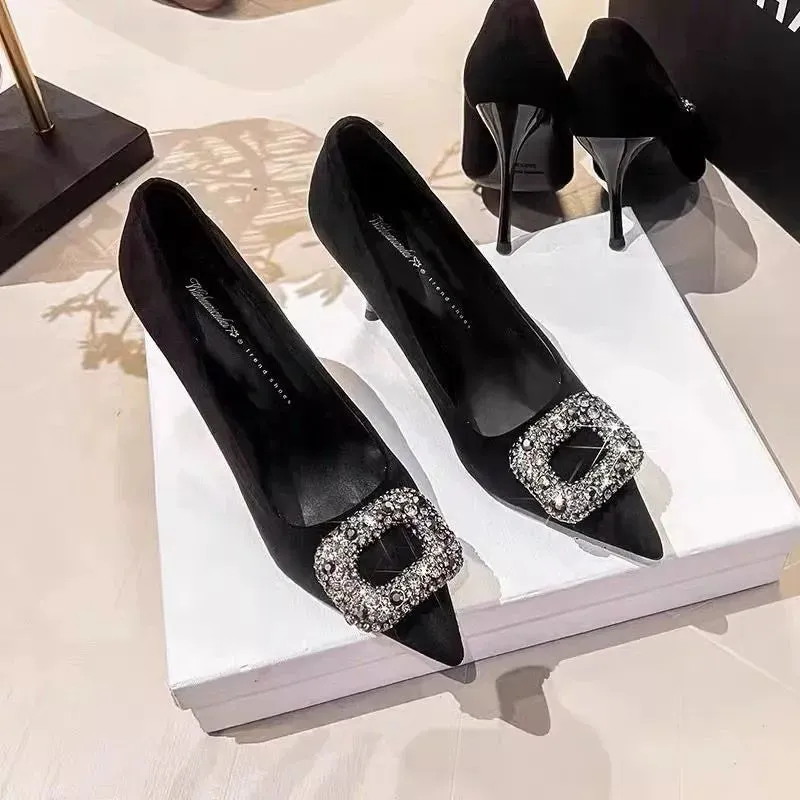 Point Toe Stiletto Pumps