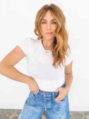 Project Social T Izzie Ruched Baby Tee