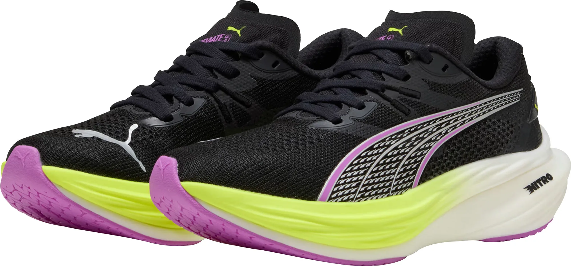 Puma Deviate Nitro 3 Womens Running Shoes - Black
