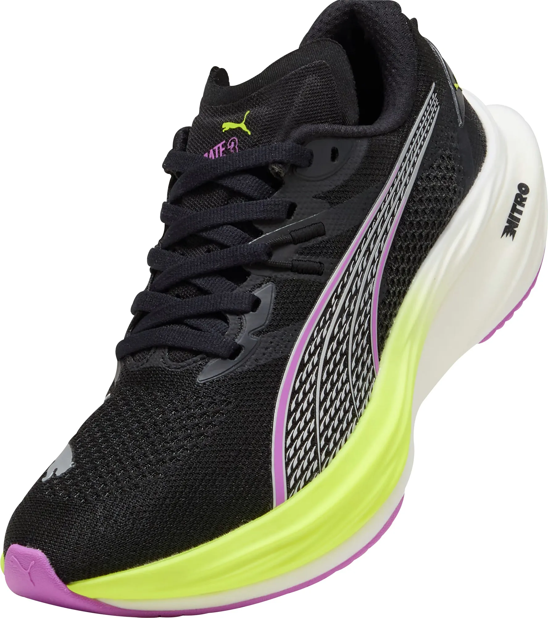 Puma Deviate Nitro 3 Womens Running Shoes - Black
