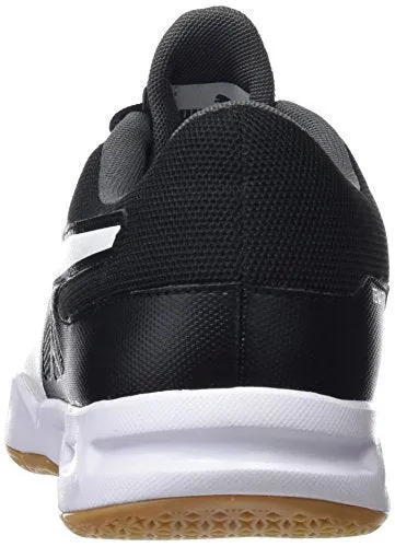 Puma Unisex-Adult Tenaz Black White-Iron Gate-Gum Badminton Shoes-8 UK (104889)