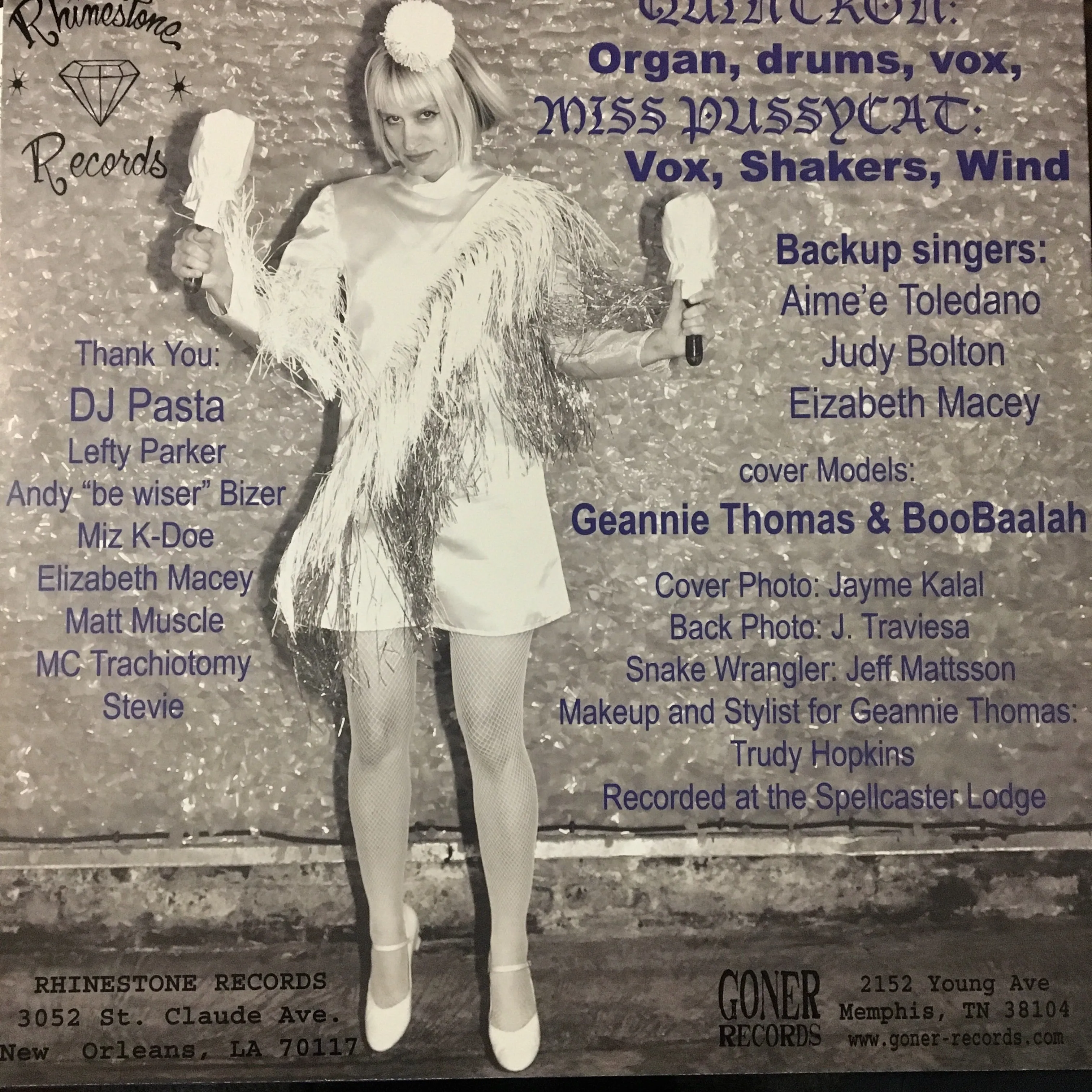 Quintron - Too Thirsty 4 Love - New LP