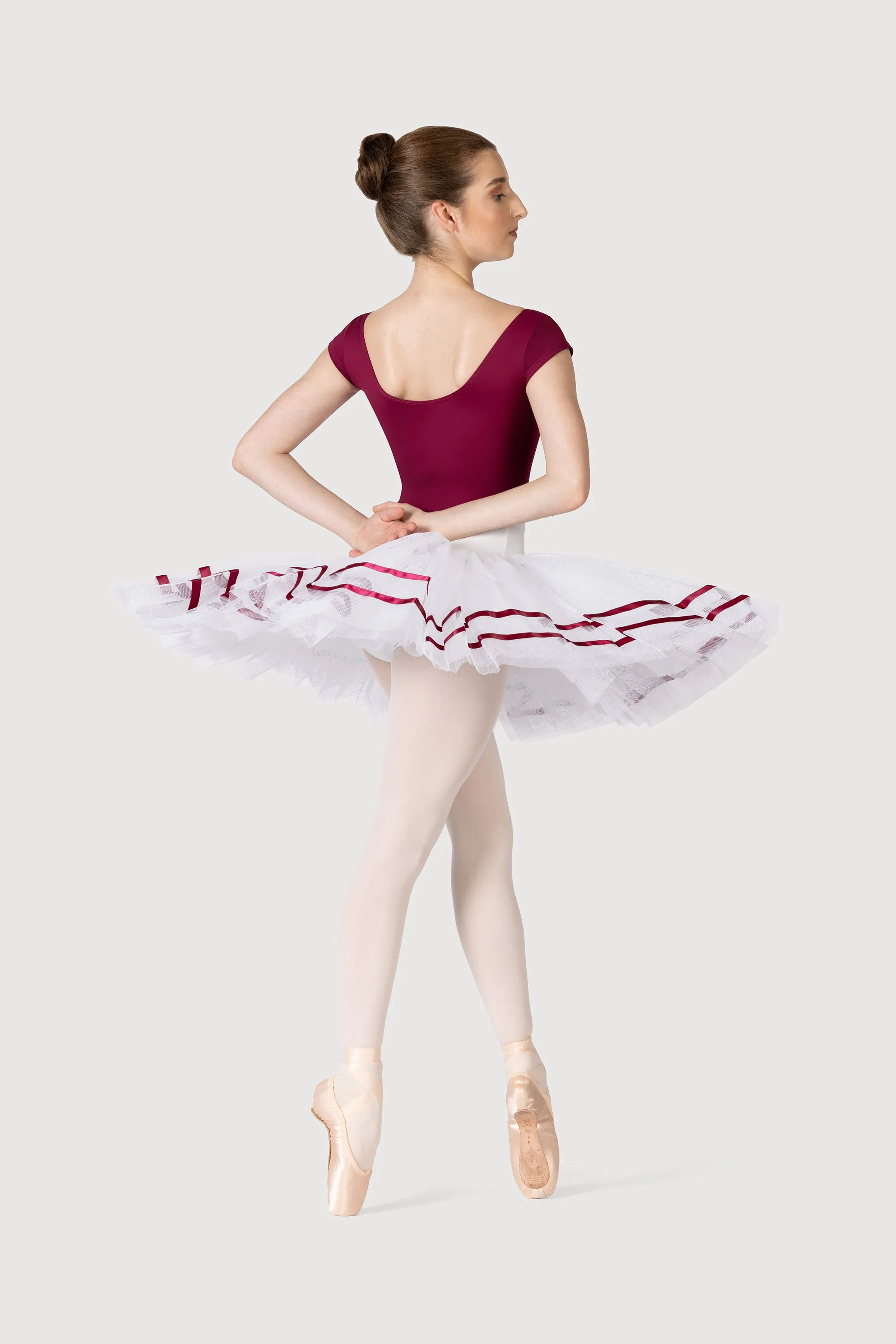 R0121L - Bloch Nadia Womens Ribbon ½ Tutu Skirt