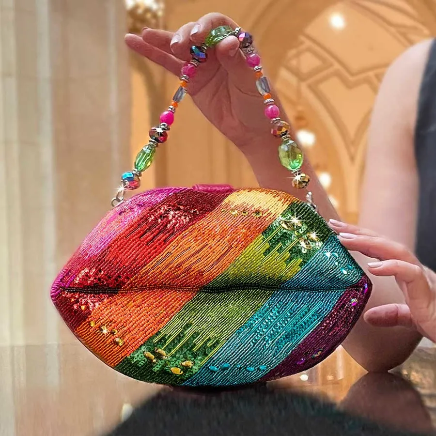 Rainbow Kisses Top Handle BAG 21-548