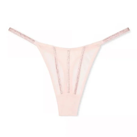 RARE VS Valentines Day Rhinestone Panties
