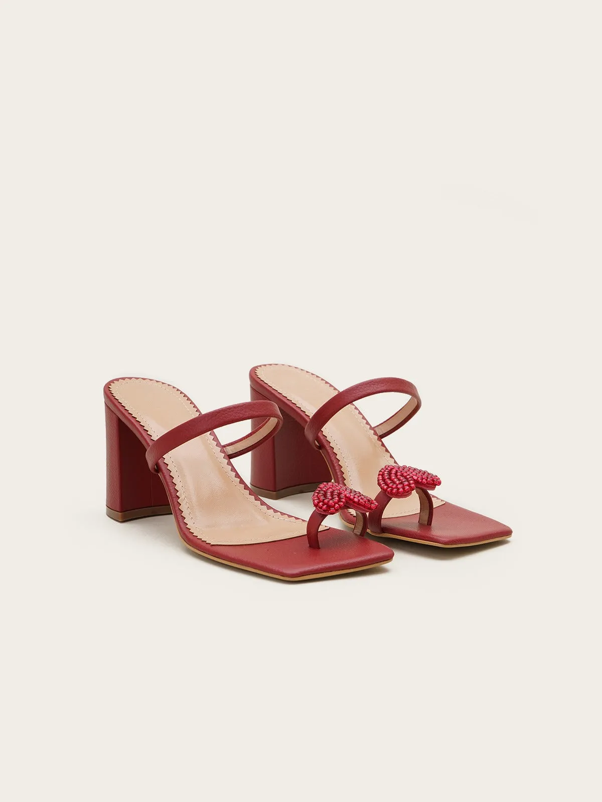 Reine De Coeur Sandals