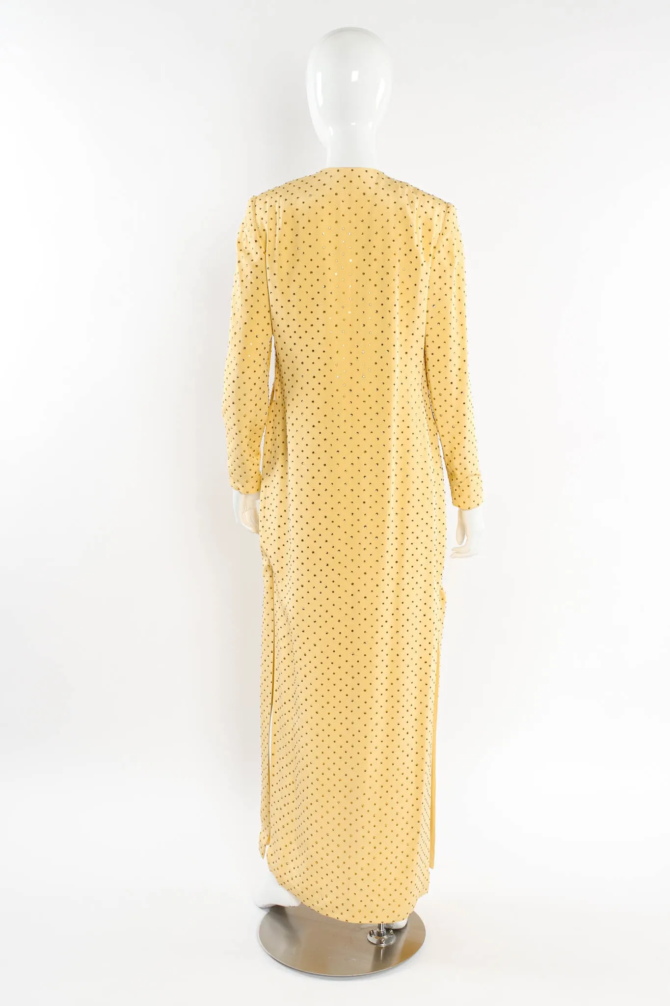 Rhinestone Silk Duster