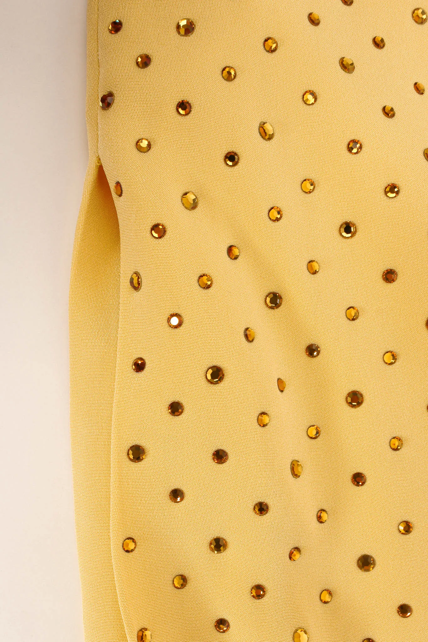 Rhinestone Silk Duster