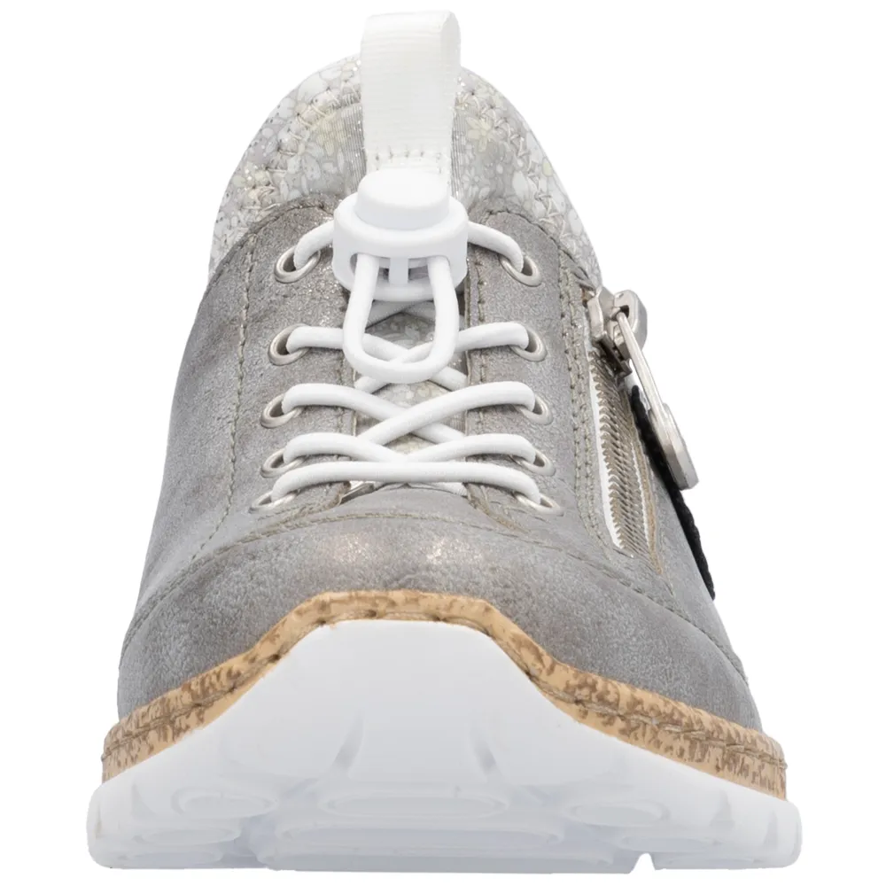 Rieker N4263-40 (Canterbury) Grey Shoes