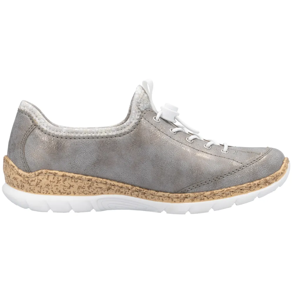 Rieker N4263-40 (Canterbury) Grey Shoes