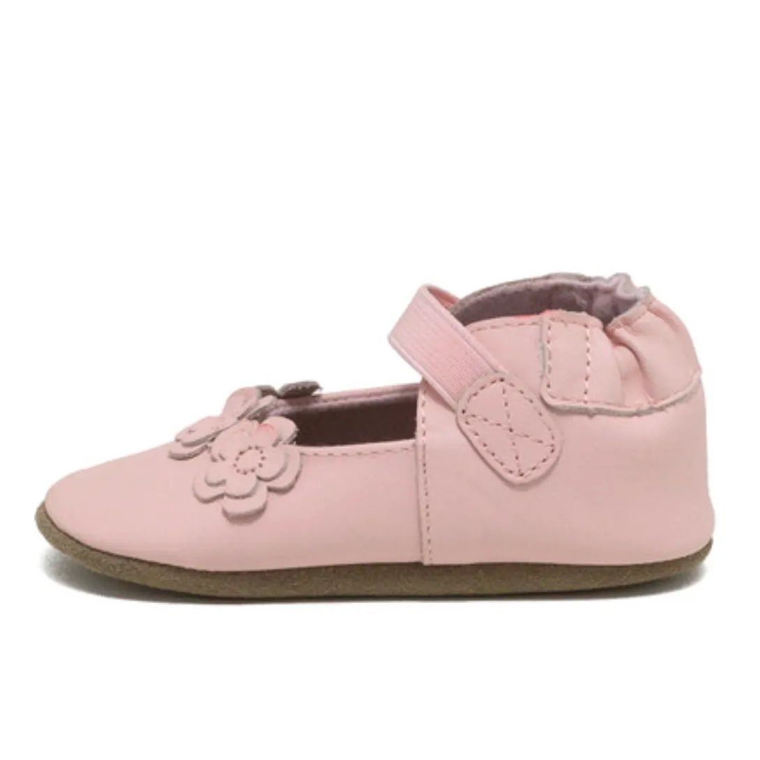 Robeez Brianna Soft Soles - Pink