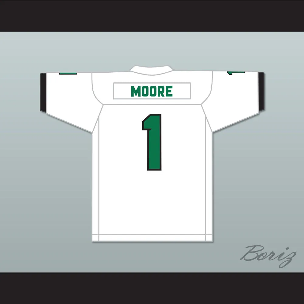 Rondale Moore 1 Trinity High School Shamrocks White Football Jersey 2