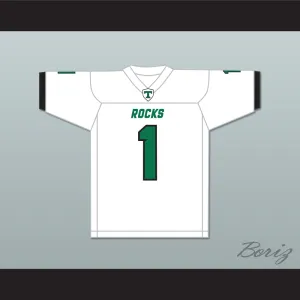 Rondale Moore 1 Trinity High School Shamrocks White Football Jersey 2