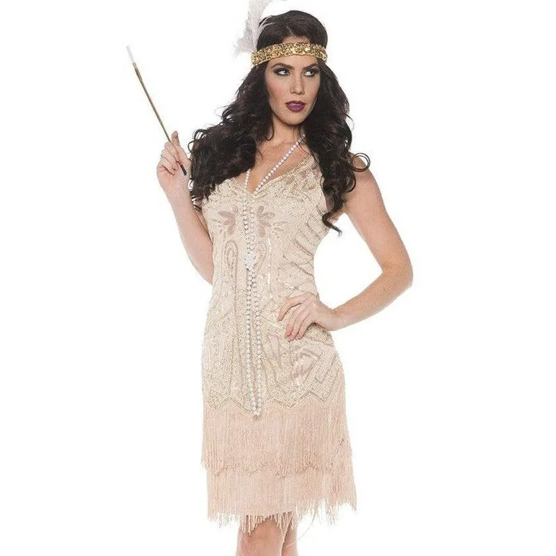 Rose Beaded Dress