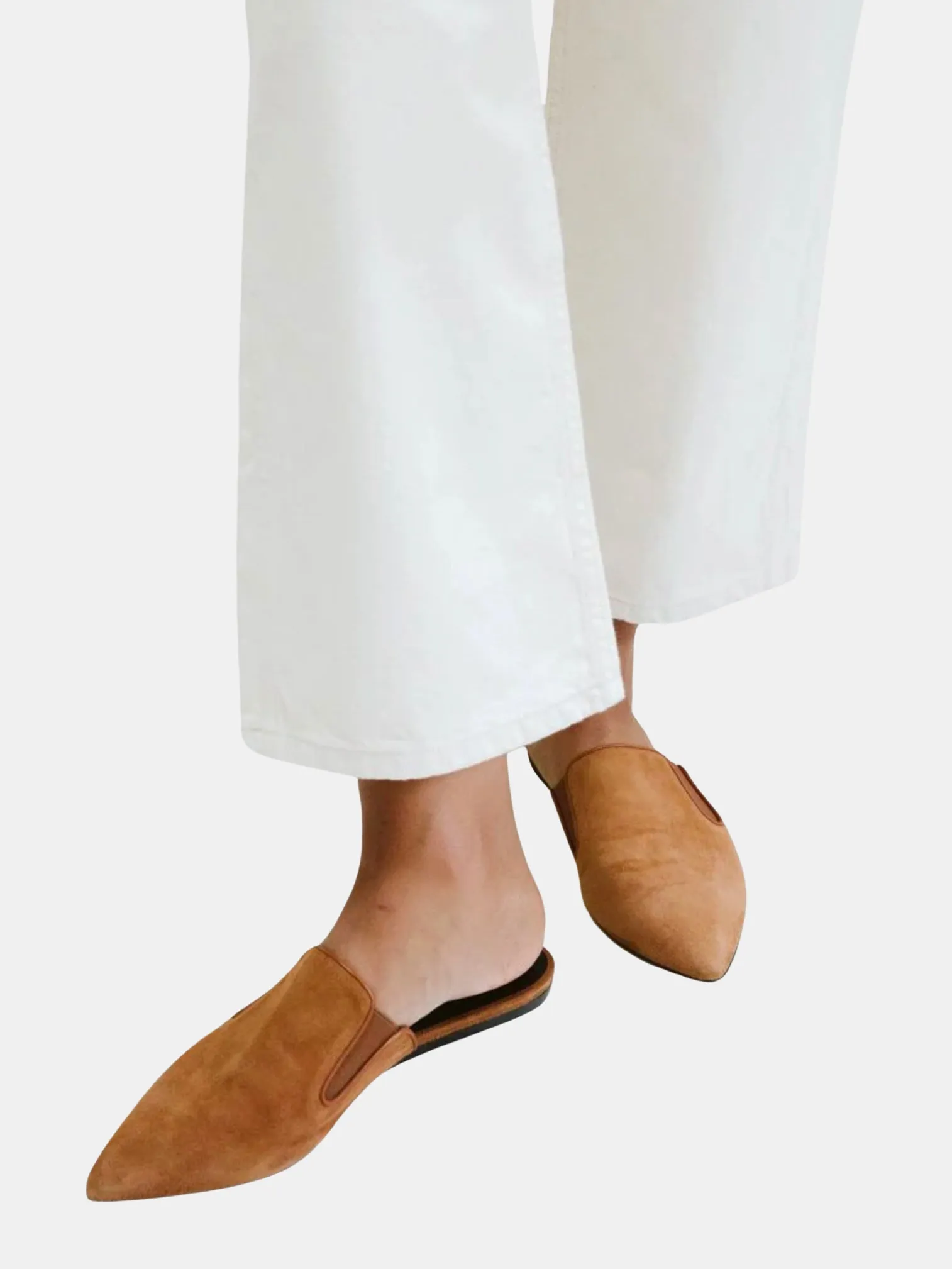 Saddle Suede Mule
