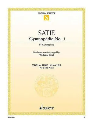 SATIE - GYMNOPEDIE NO 1 VIOLA/PIANO ARR BIRTEL