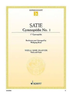 SATIE - GYMNOPEDIE NO 1 VIOLA/PIANO ARR BIRTEL