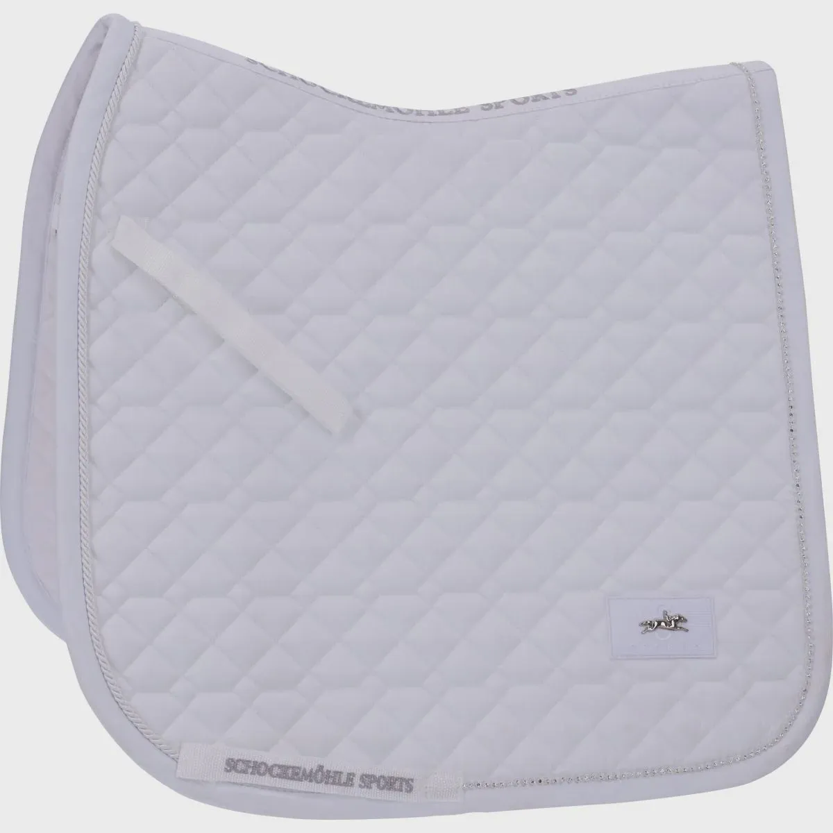 Schockemohle Crystal Brilliance Pad D White