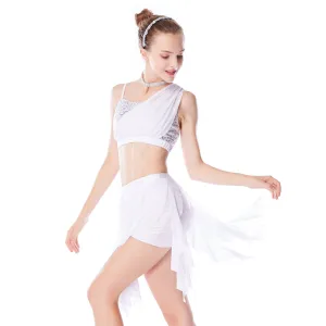 Sequin Tassels Belly Dance 2 Piece Outfit
