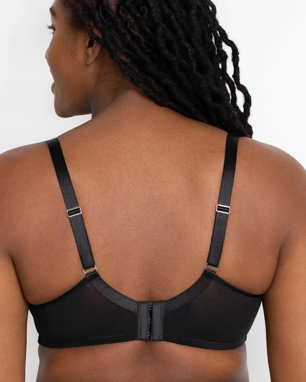 Sheer Mesh Unlined Underwire Bra - Designer Leo