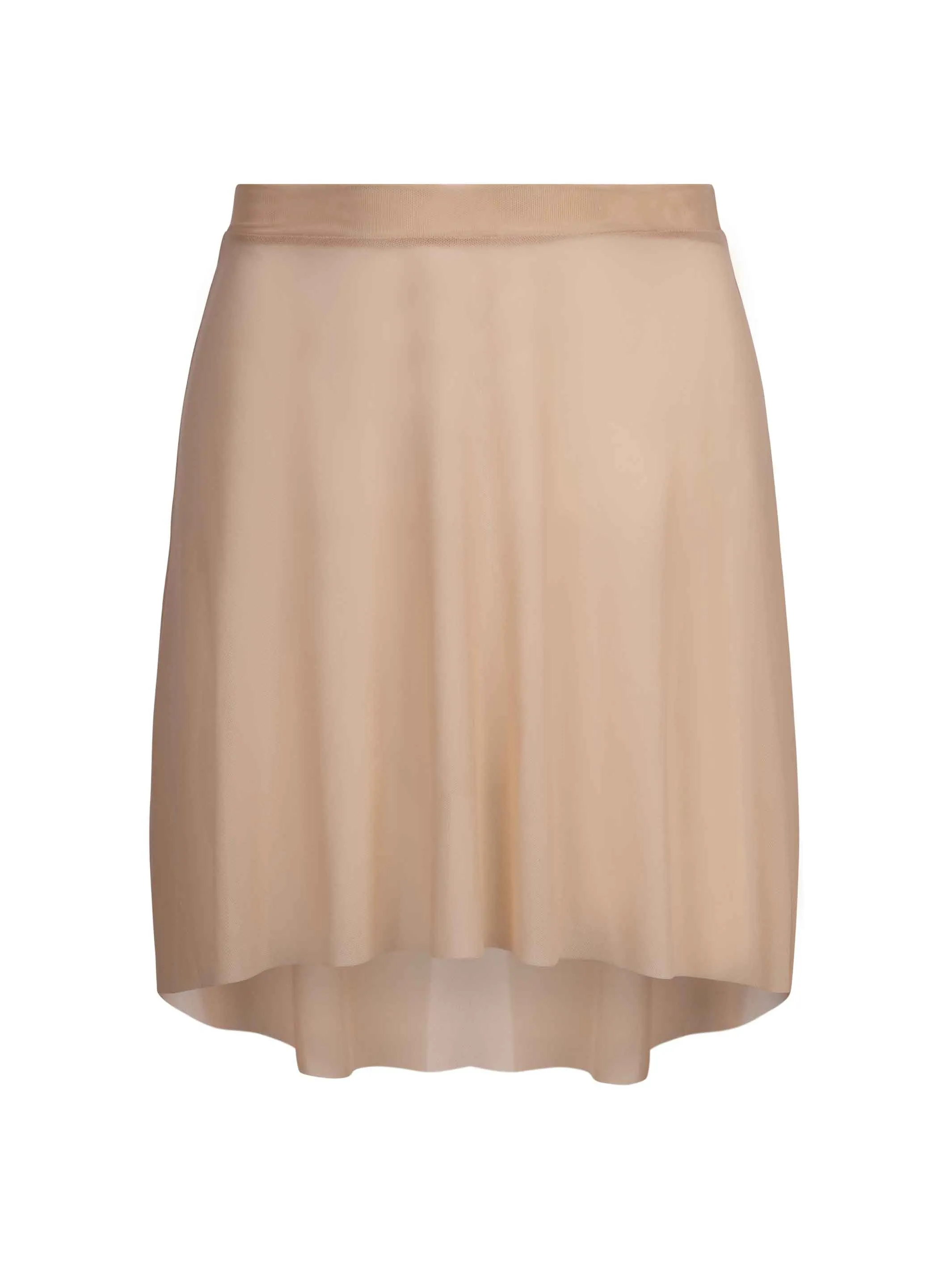 Short Mesh Skirt - Ivory Cream