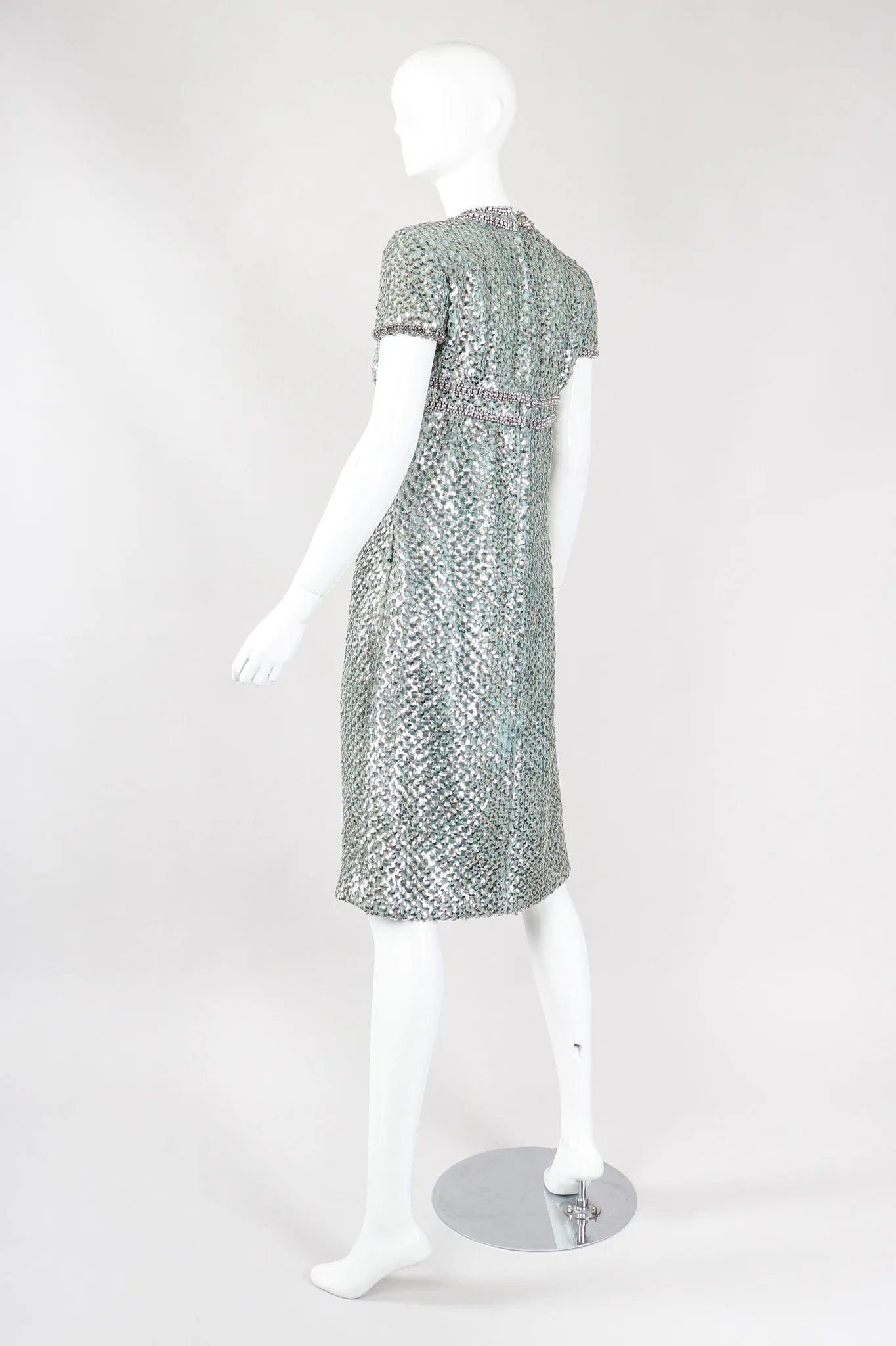 Short Sleeve Sparkle Dress