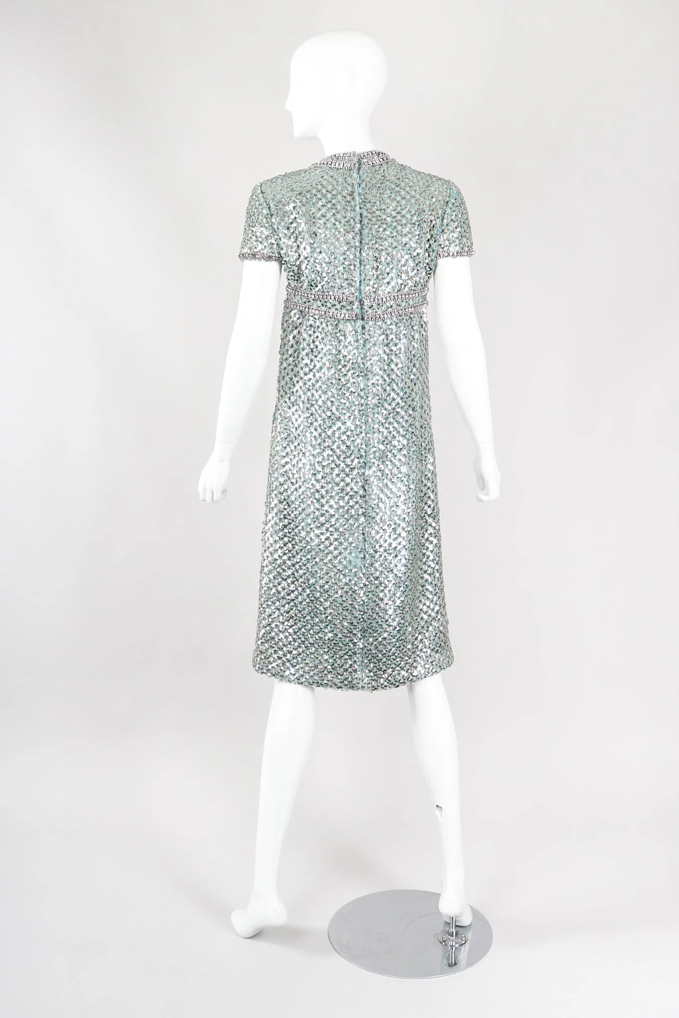 Short Sleeve Sparkle Dress