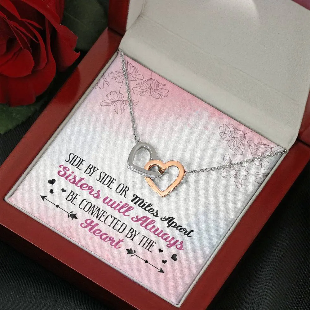 Sisters Apart Silver and Gold Necklace